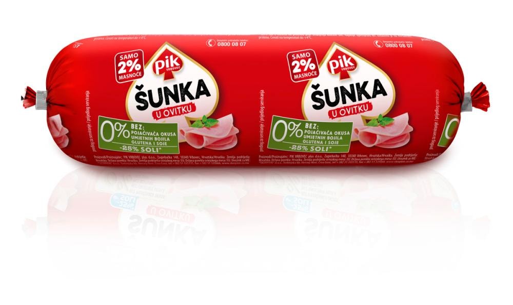 Šunka u ovitku 350 g Pik Vrbovec