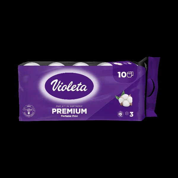 Toaletni papir 10/1 Violeta