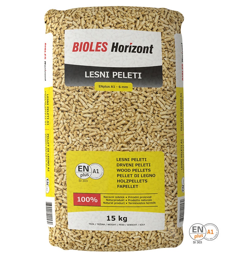 Drveni peleti 'horizont' 15 kg
