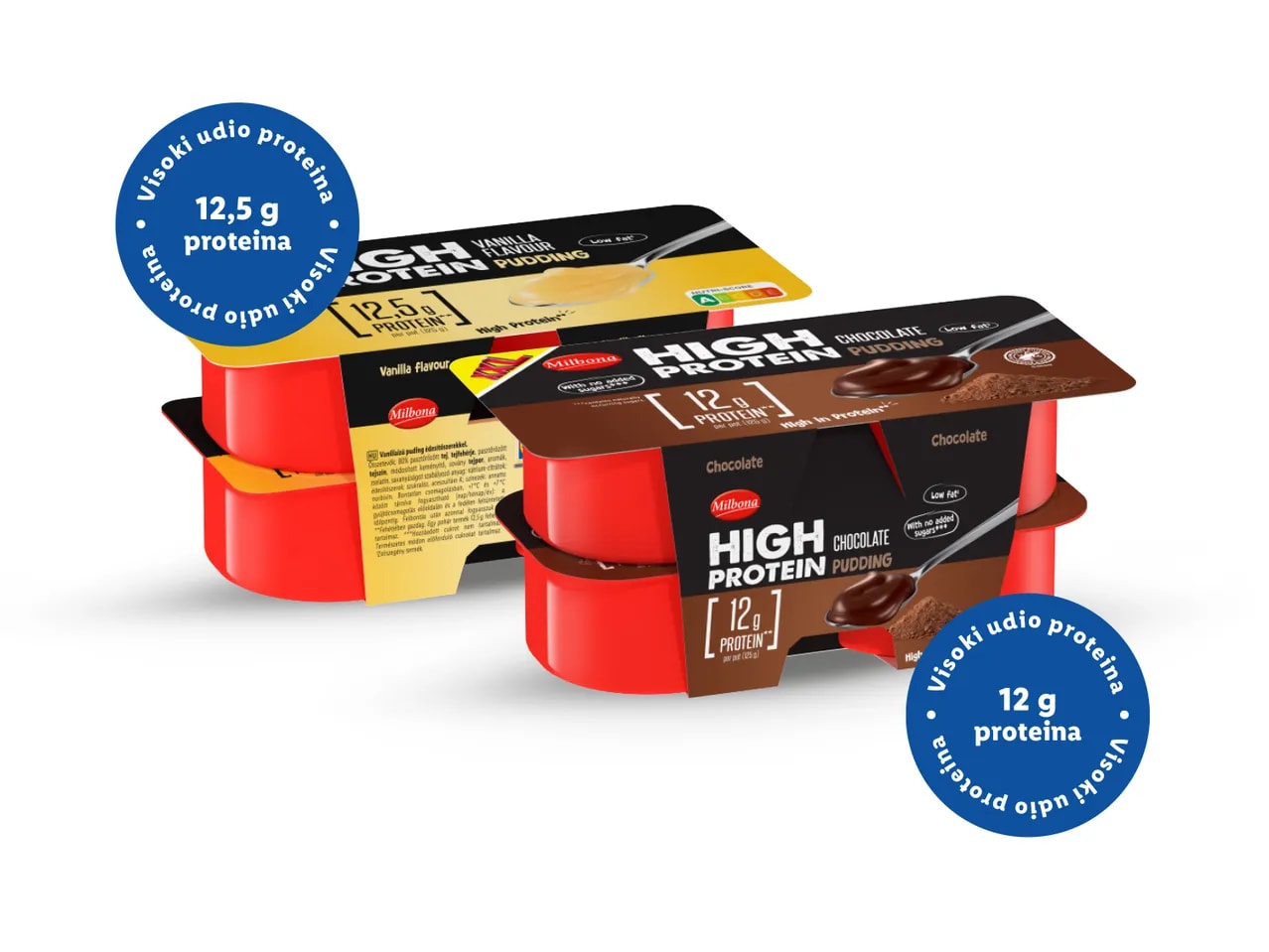 High protein puding od vanilije 4 x 125 g