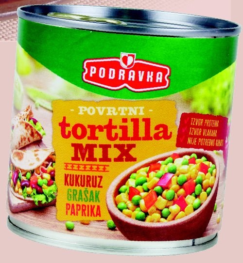 Tortilla mix 300 g / 265 g ocijeđene mase