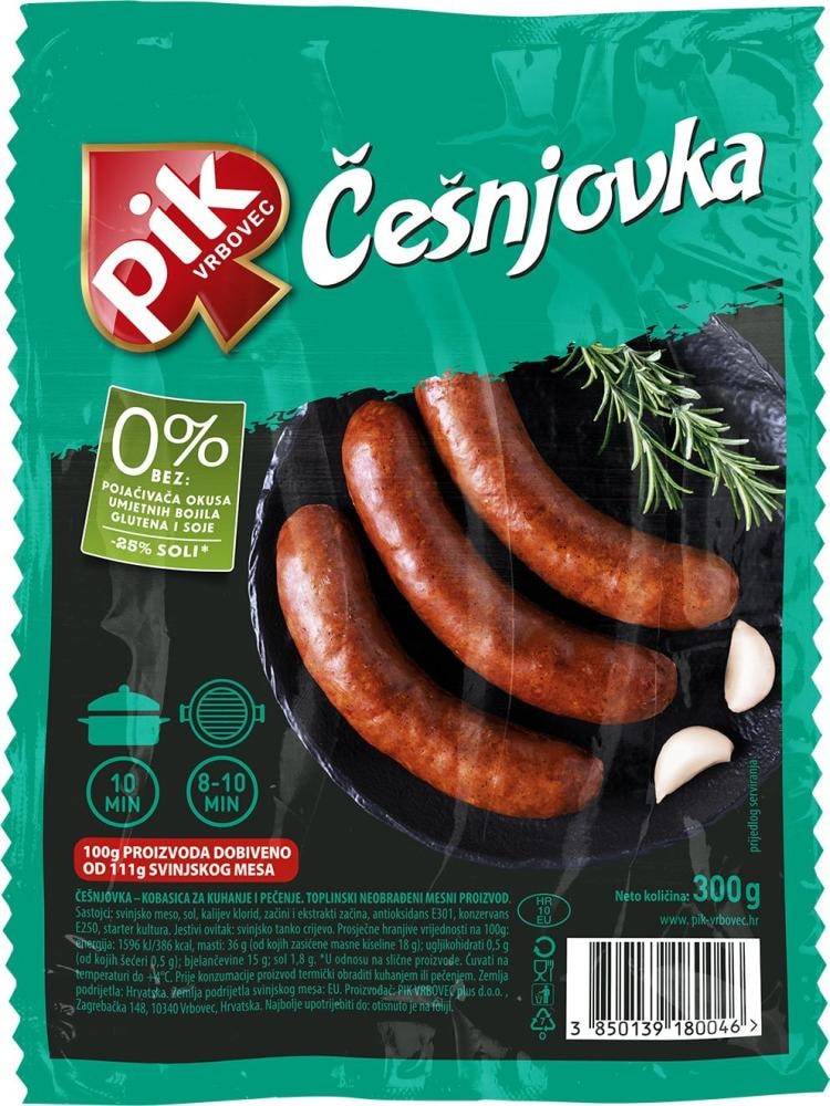 Pik vrbovec domaća, ljuta ili češnjovka 300 g