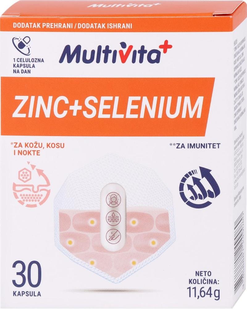 Cink + selen kapsule 30 kom.