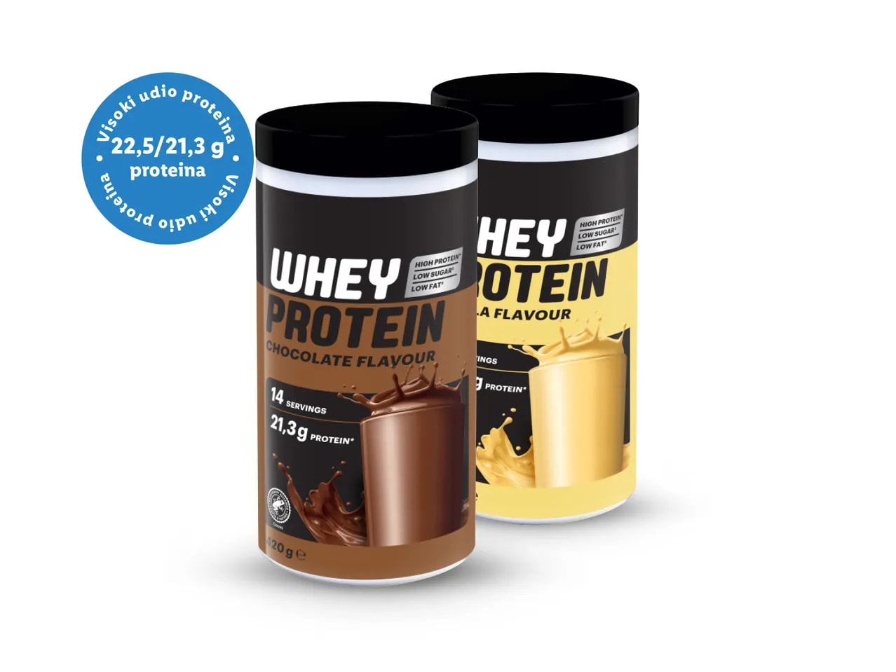 Whey high protein prašak 420 g