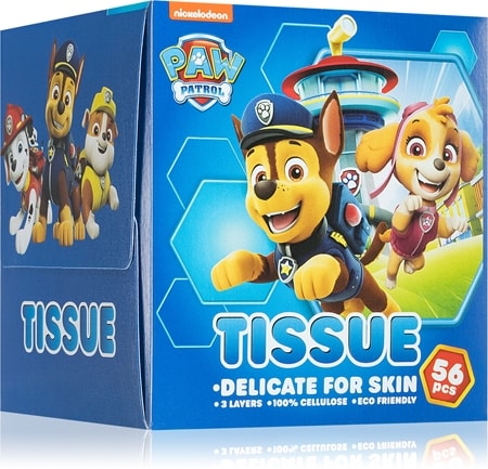 Papirnate maramice u kutiji paw patrol 64 kom