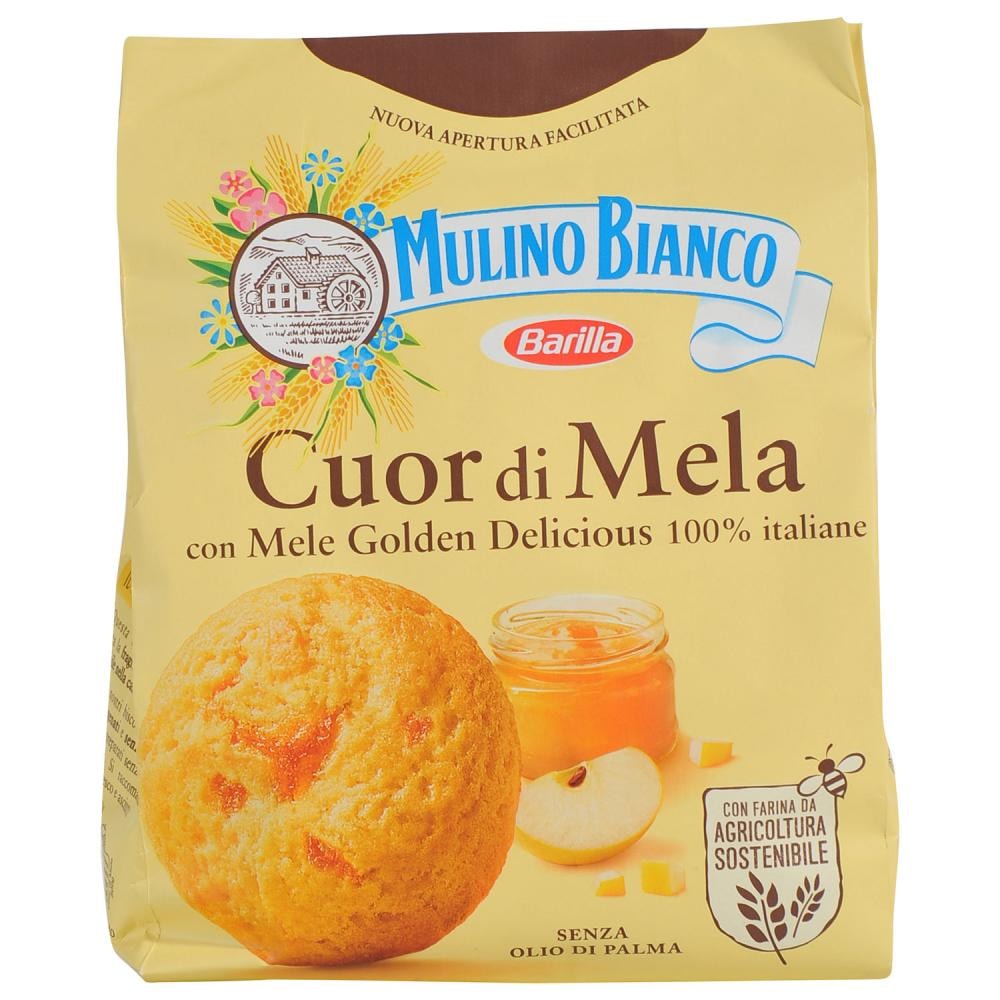 Mulino bianco keks cuor di mela 4 x 300 g