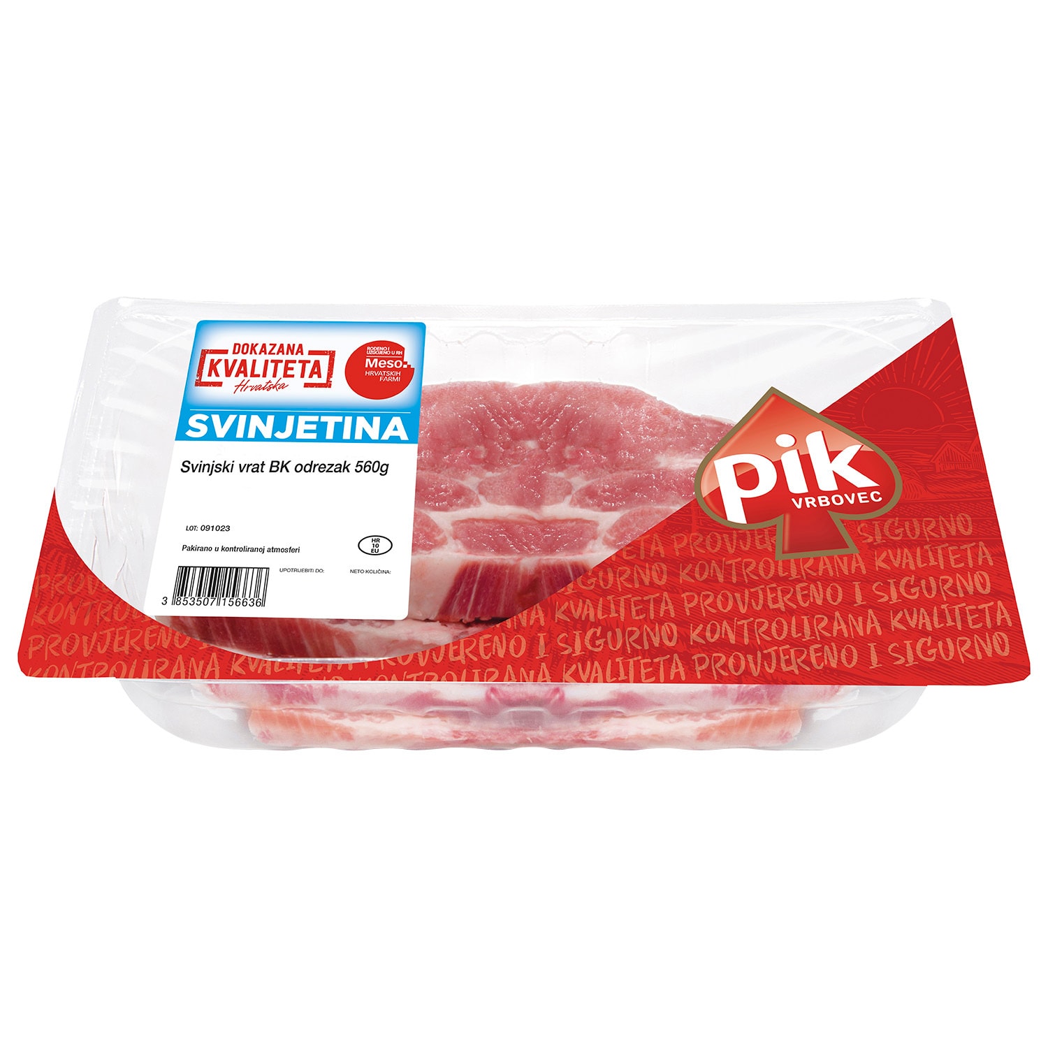 Svinjski vrat 640 g