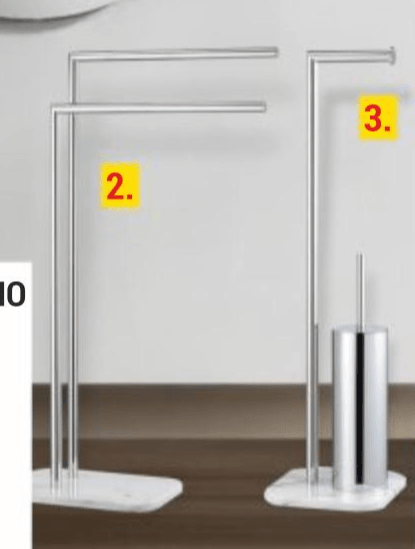 Stalak za wc četku i papir