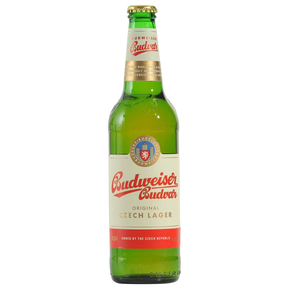Pivo budweiser 0,50L