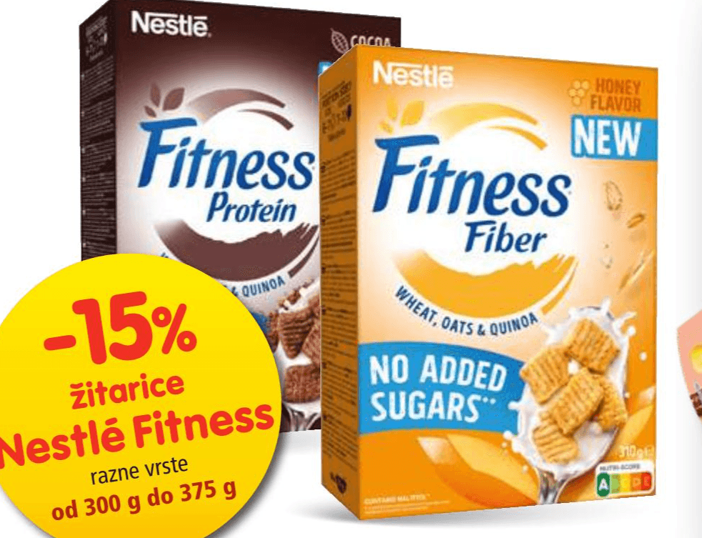 Žitarice fitness od 300 g do 375 g