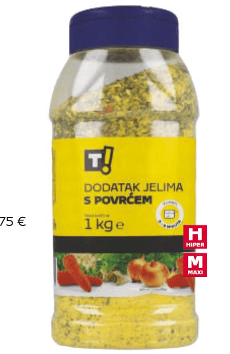 Dodatak jelima 1 kg
