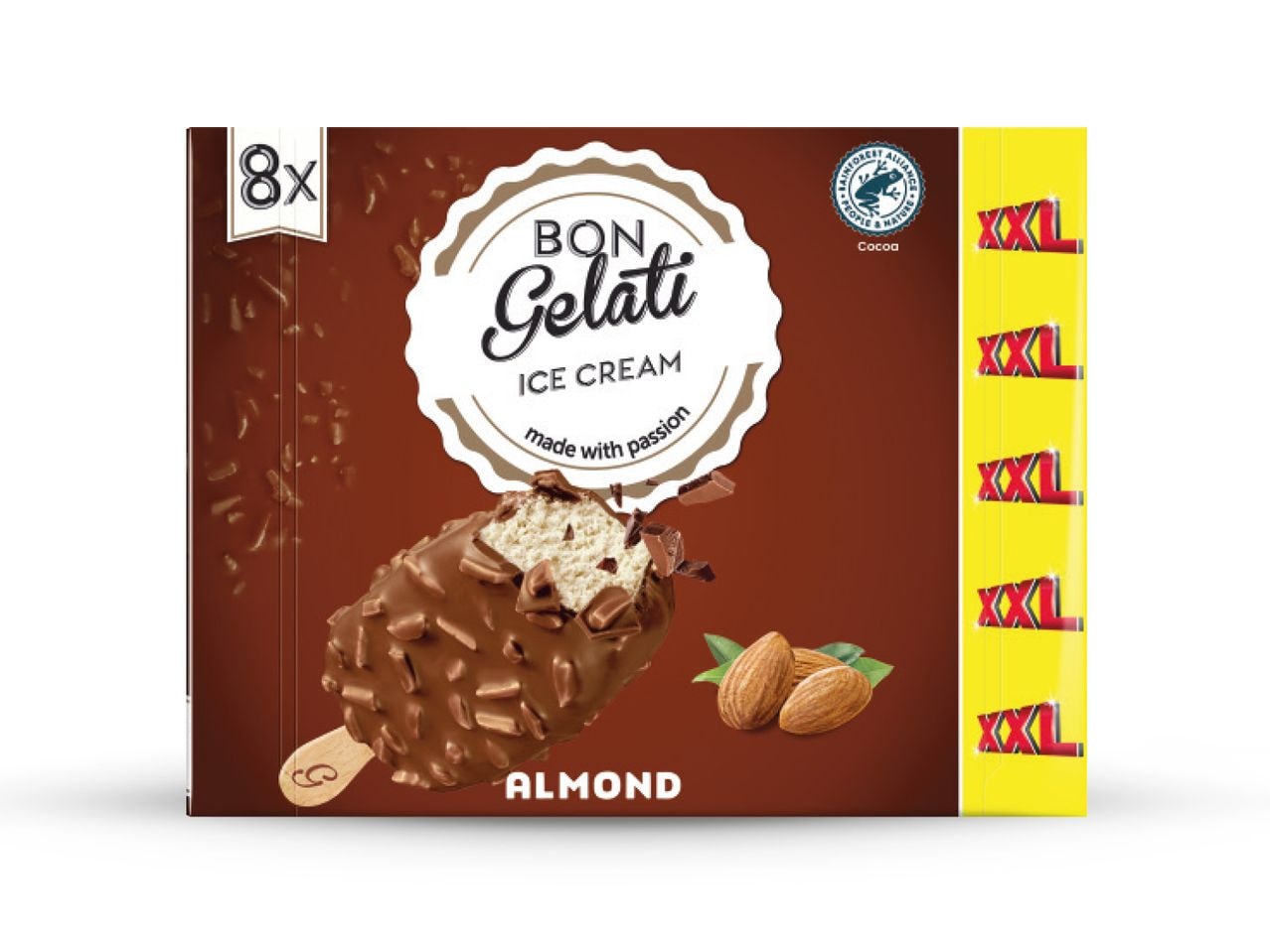 Sladoled na štapiću xxl 8 x 120 ml