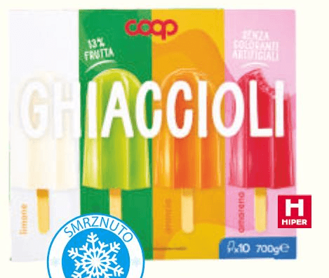 Coop sladoled na štapiću 700 g