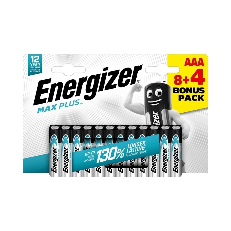 Energizer baterija aaa 8+4, pak
