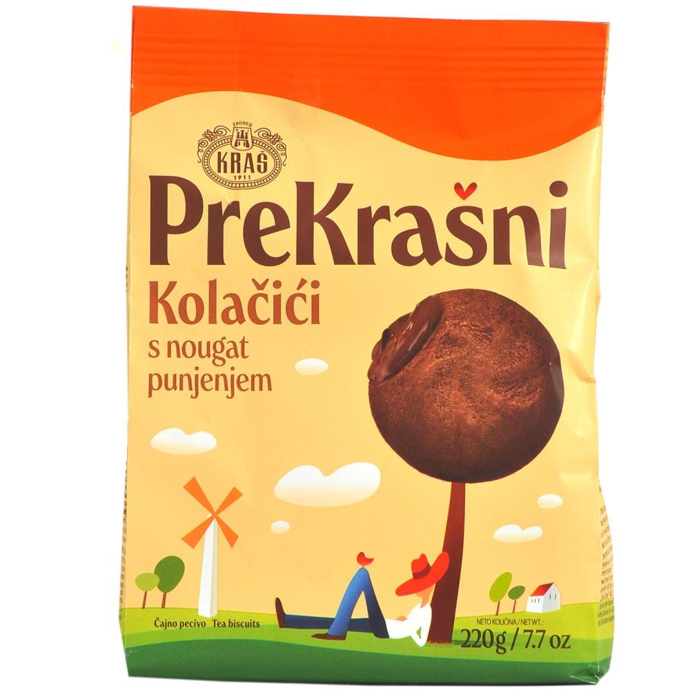 Keks s nougat punjenjem 220 g