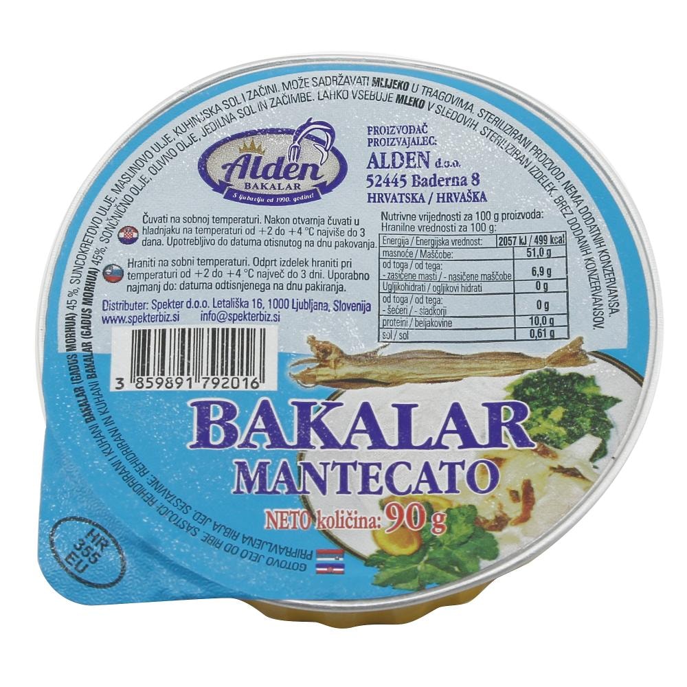 Bakalar mantecato 90 g