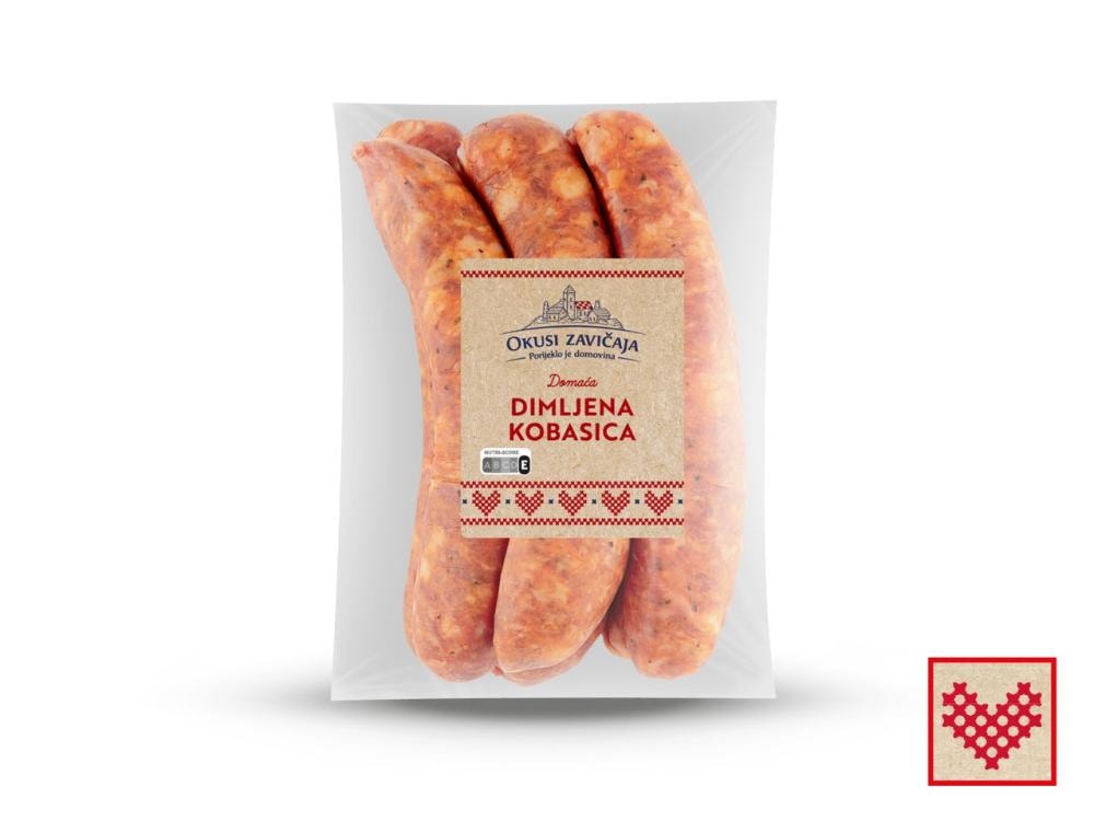 Domaća dimljena kobasica 540 g