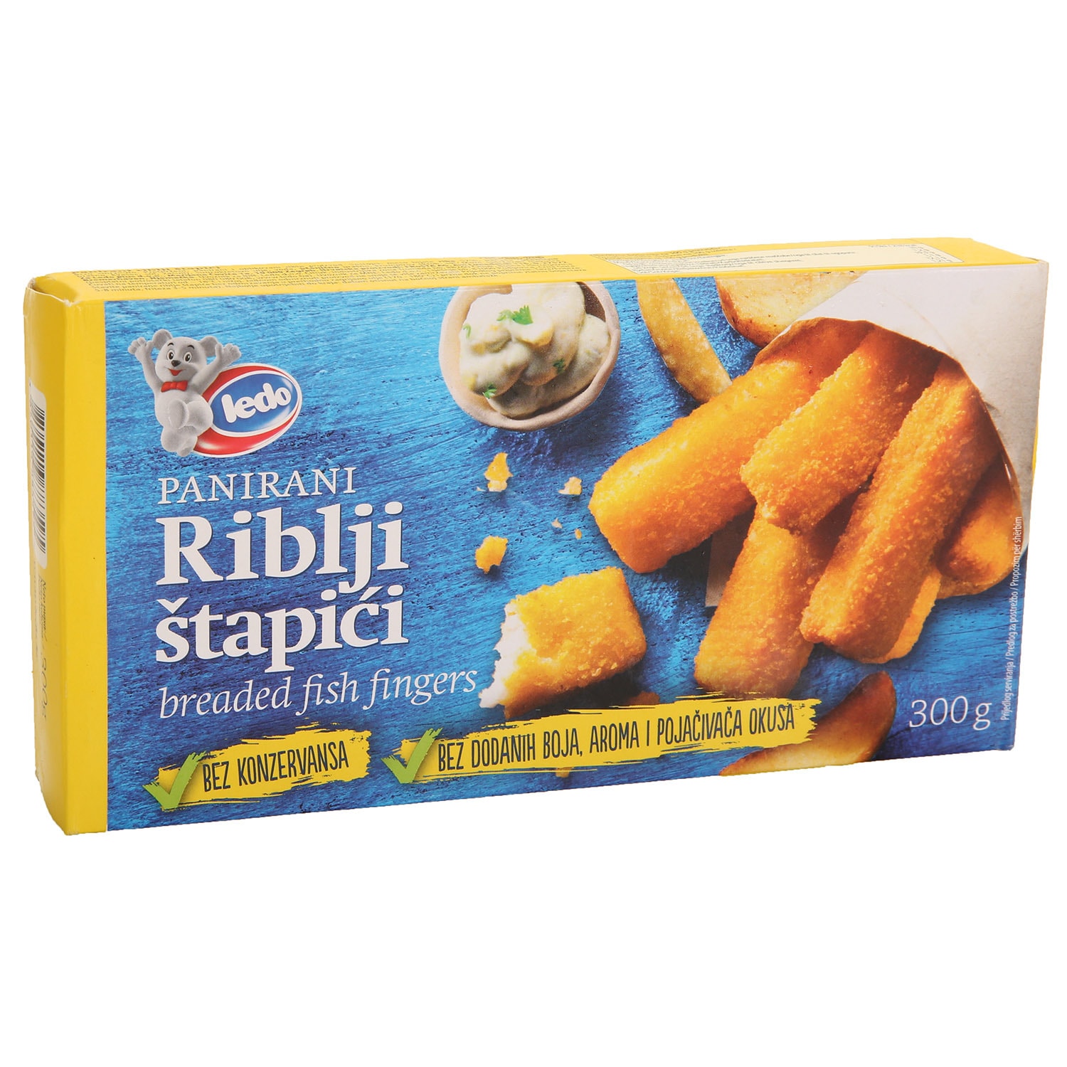 Panirani riblji štapići 300 g