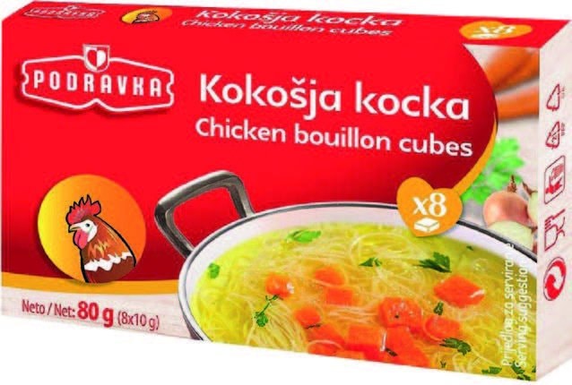 Goveđa/kokošja kocka 80g