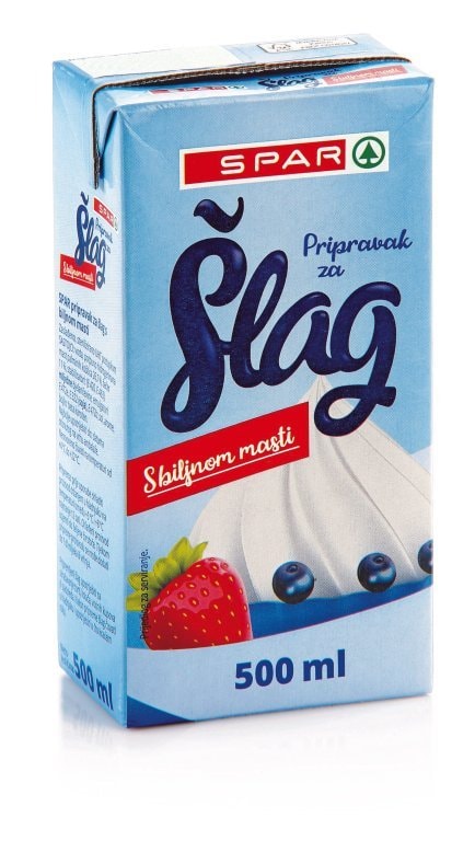 Biljni pripravak za šlag 500 ml