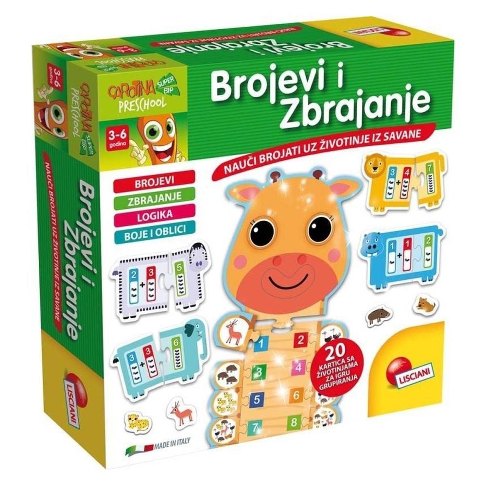 Edukativna igra - brojevi i zbrajanje