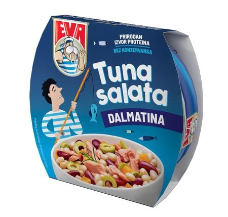 Eva tuna salata dalmatina 160g