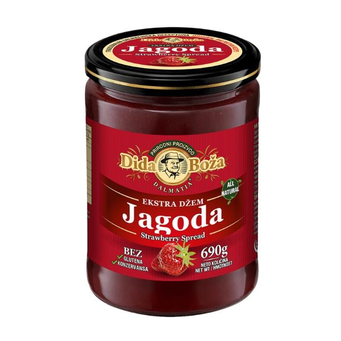 Džem jagoda 2x690g