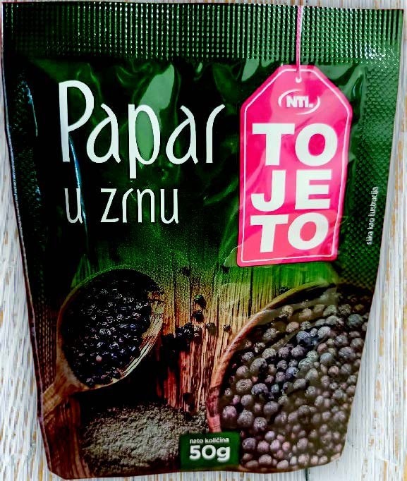 Tojeto papar u zrnu 50 g