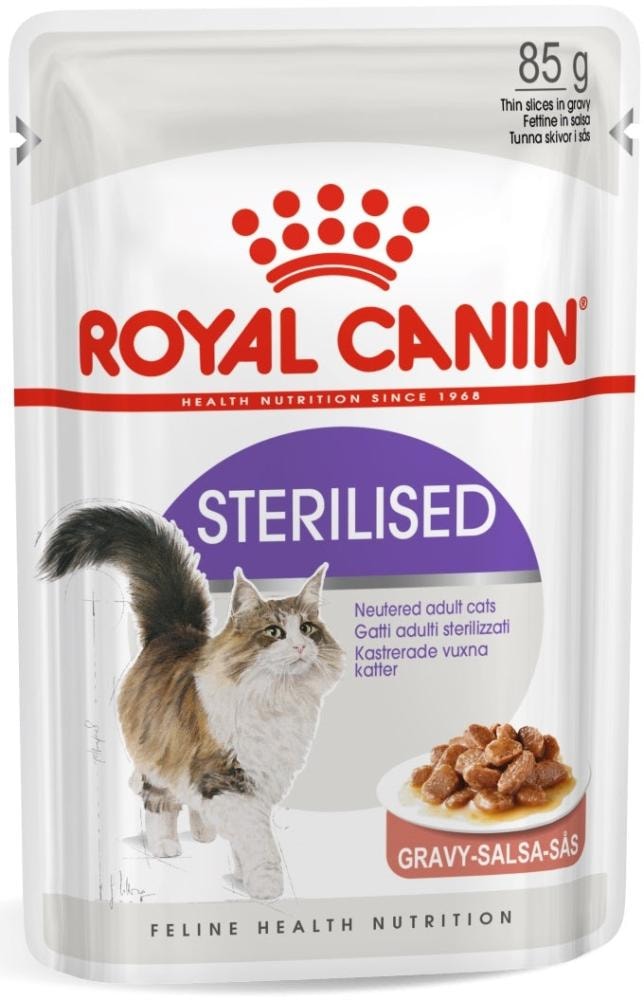 Royal canin fhn sterilised u umaku gravy-salsa-sas 85g
