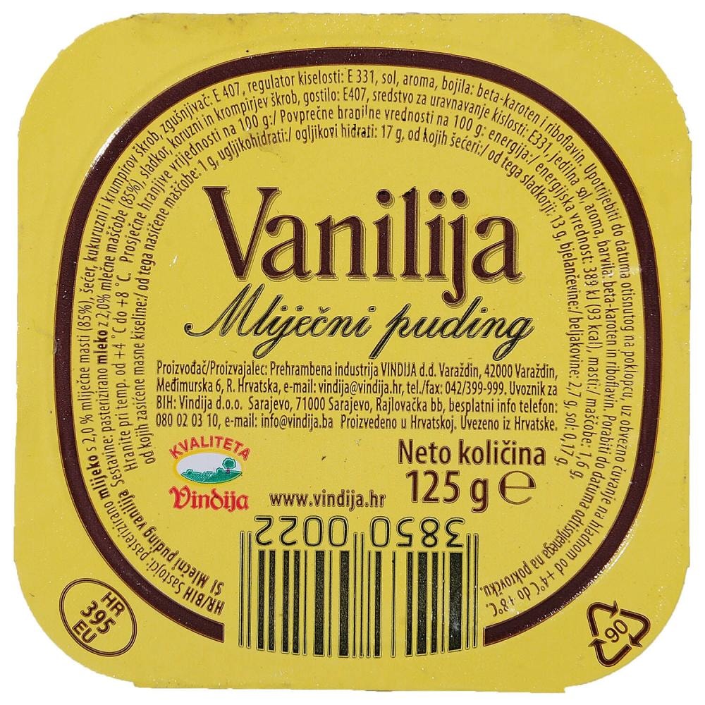 Mliječni puding 125 g