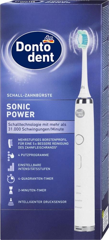 Dontodent električna četkica za zube sonic power 1 kom.