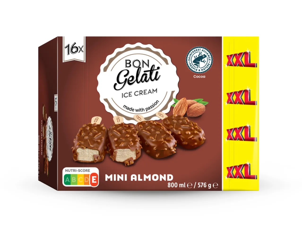 Mini mix sladoleda badem 16 x 50 ml