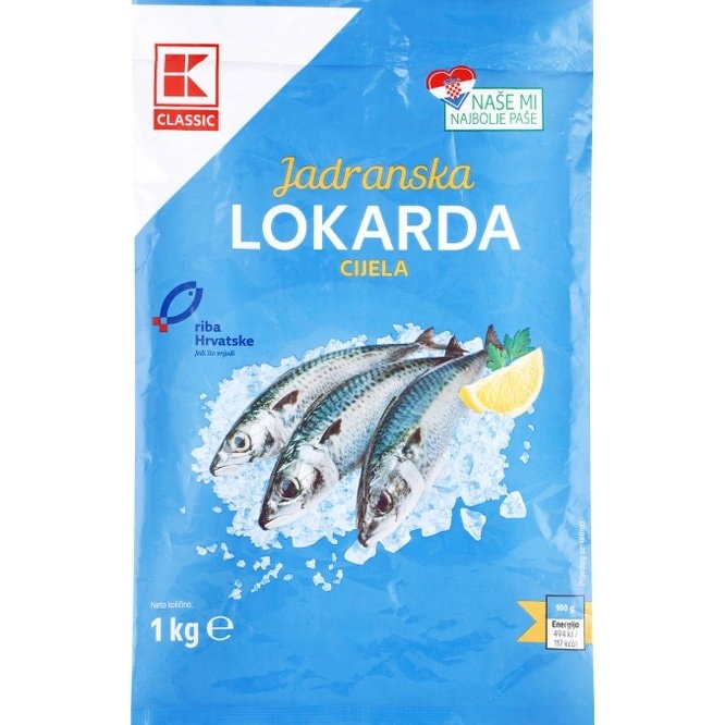 Jadranska lokarda 1 kg
