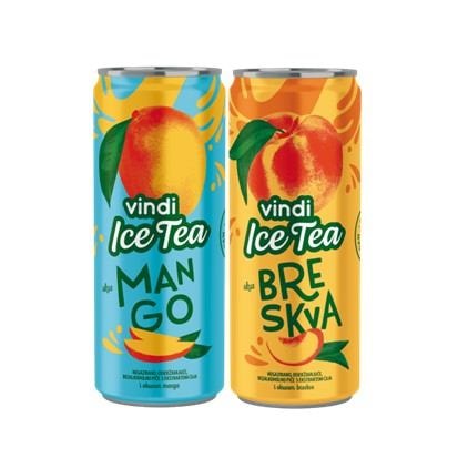 Ledeni čaj mango, breskva 0,33 l