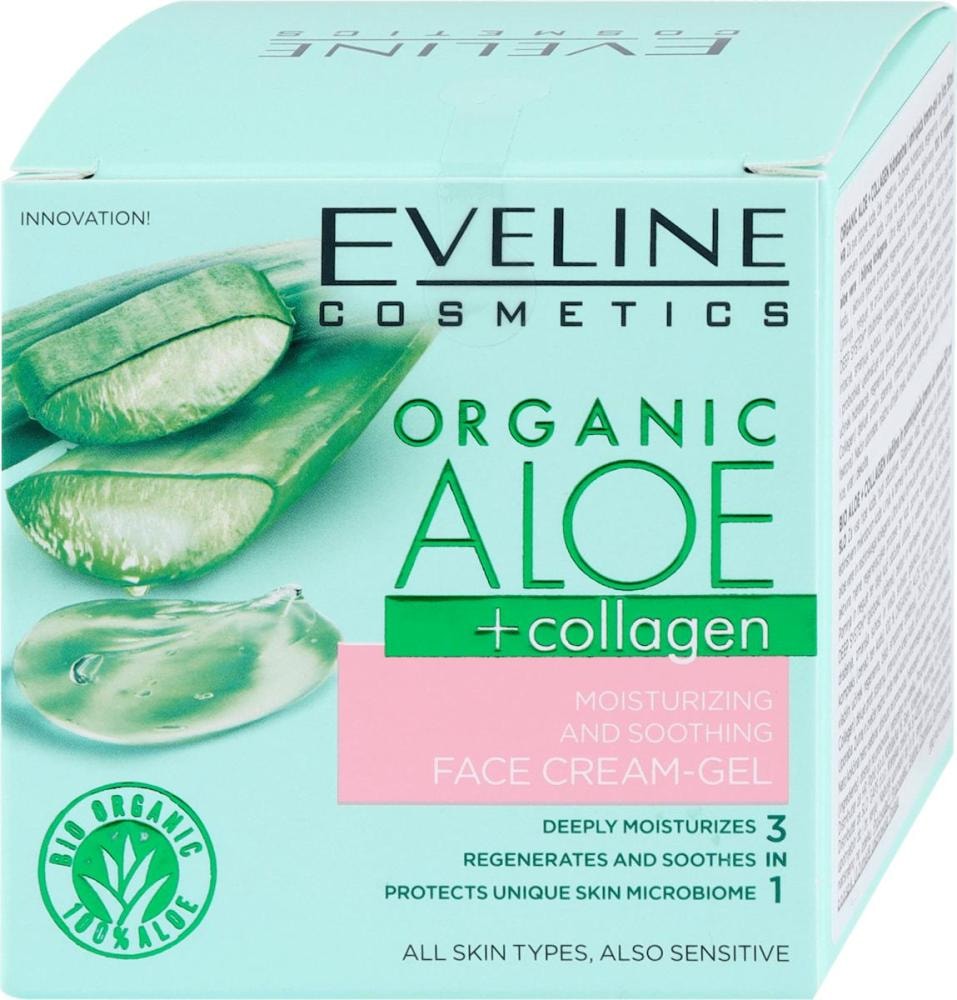 Organic aloe+collagen gel-krema 50 ml