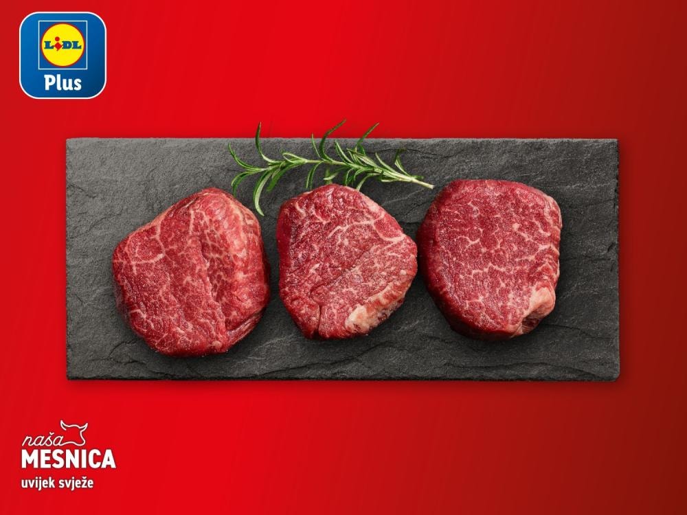 Svježi goveđi biftek cca 2 kg