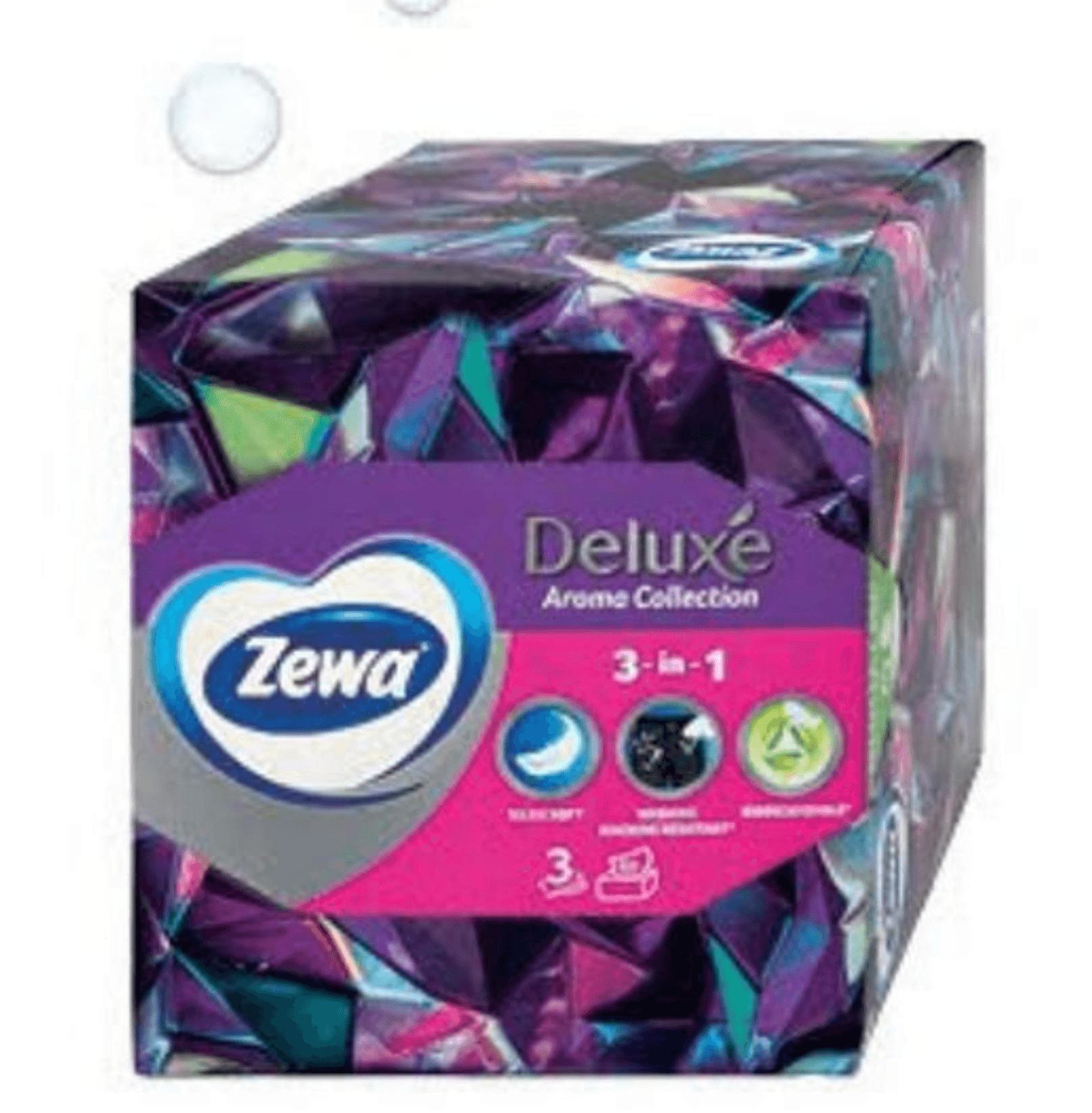 Deluxe 3-lojne papirnate maramice 60 kom.