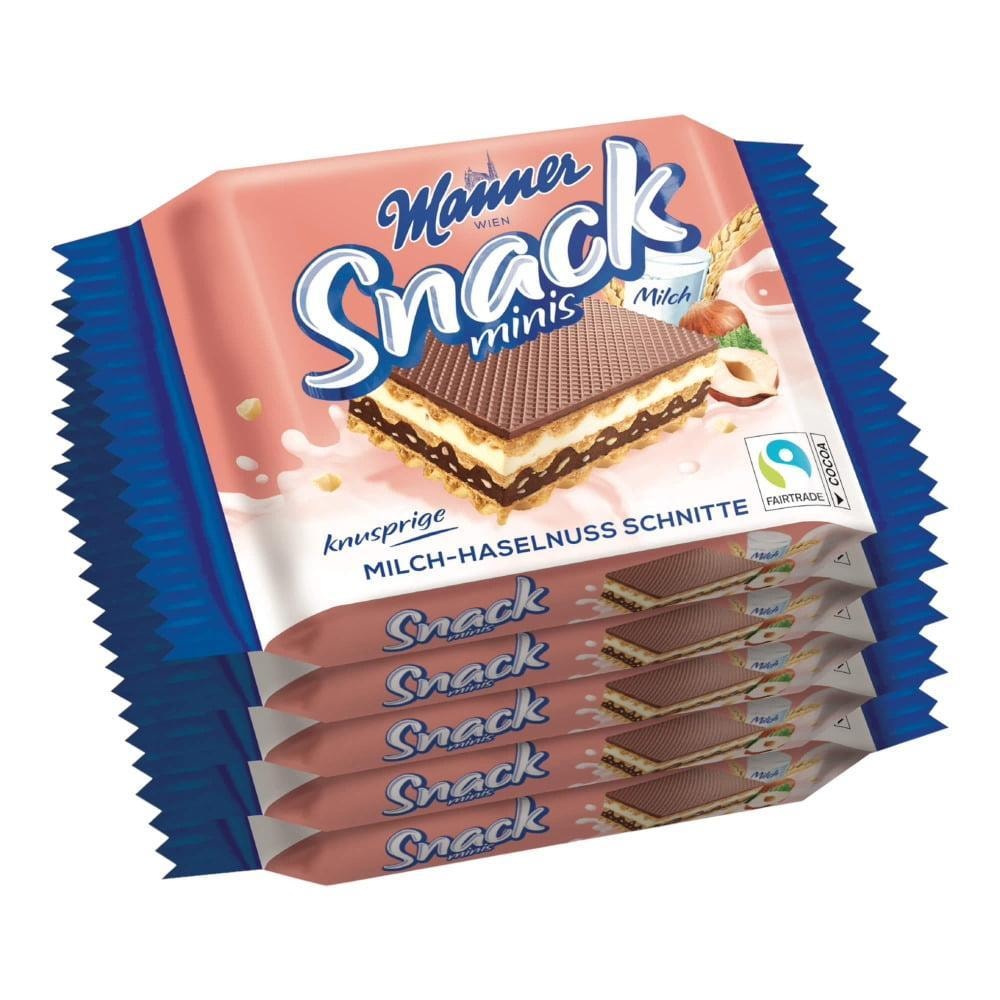 Minis lješnjak, čokolada 5x25g