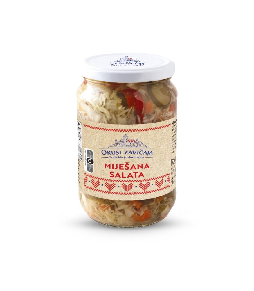 Miješana salata 360 g (ocijeđene mase)