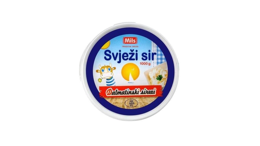 Mils, dalmatinski sirevi svježi sir 1 kg