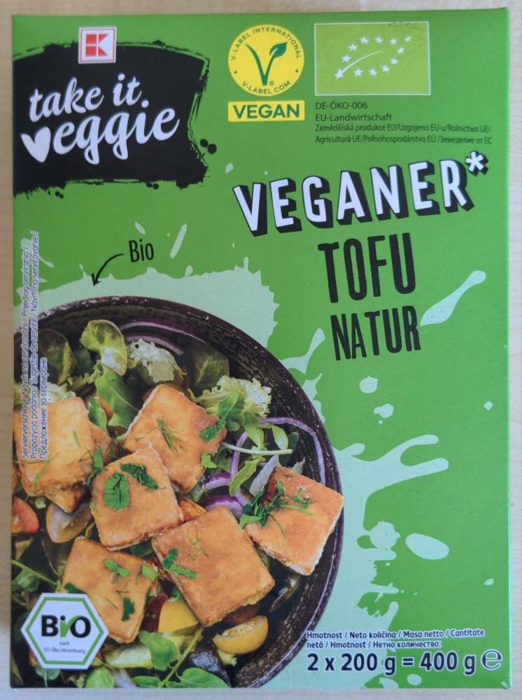 Tofu nature 2 x 200 g