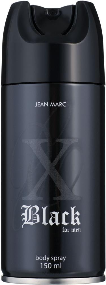 Spray jean marc x black 150 ml