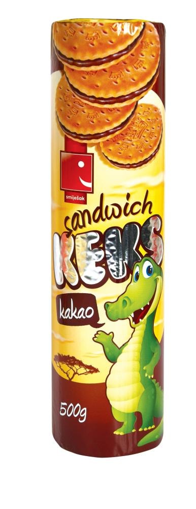 Keks sandwich kakao 500 g