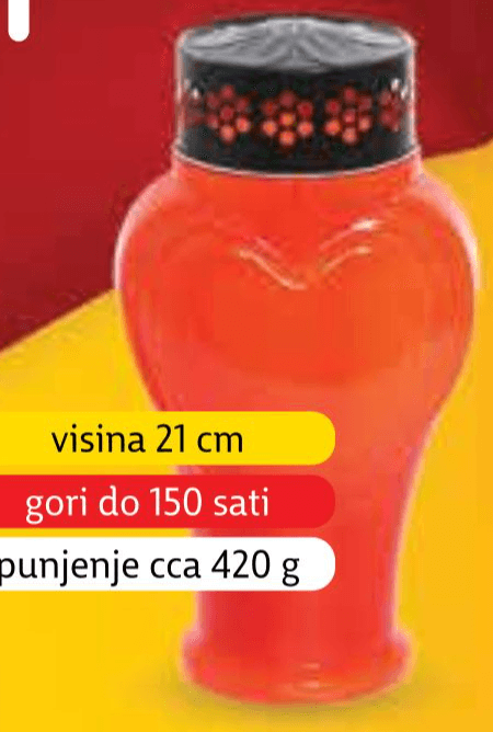 Lampion paxlui srce