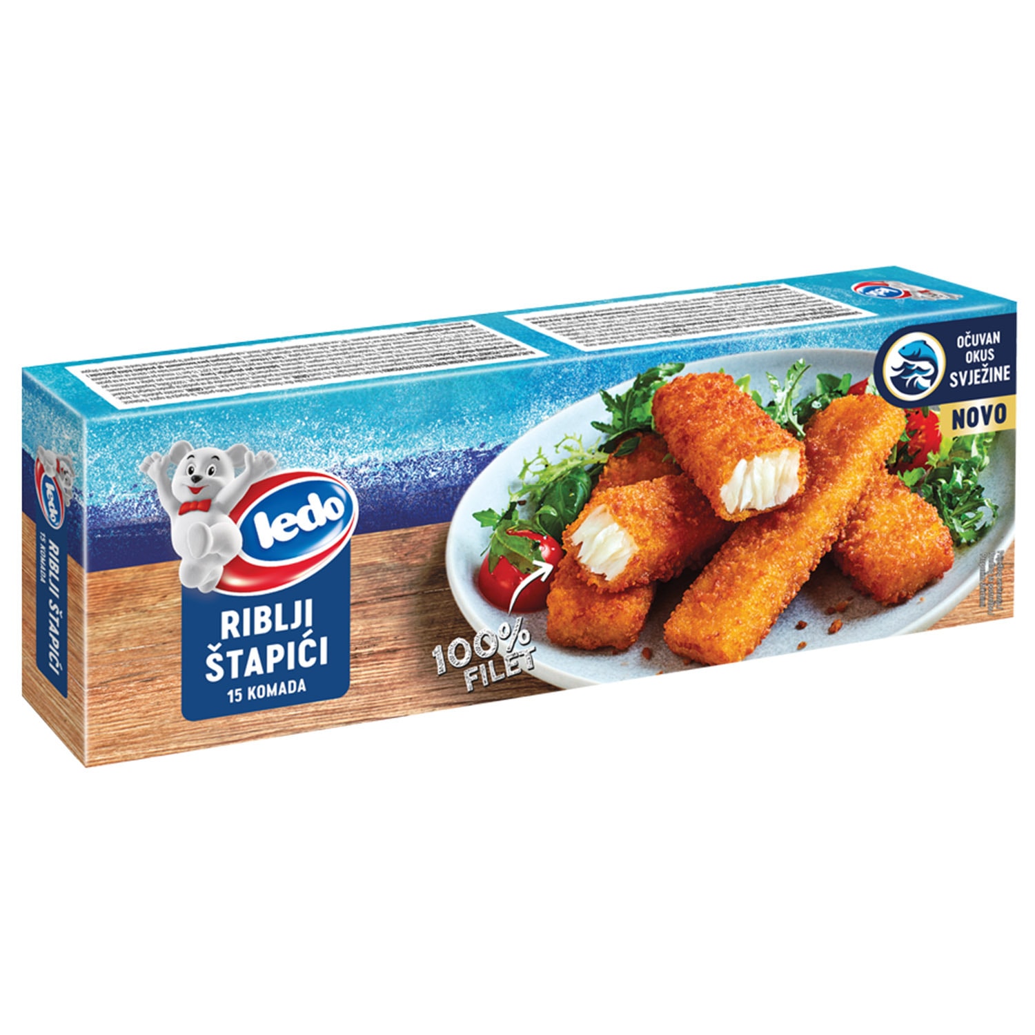 Panirani riblji štapići 450g