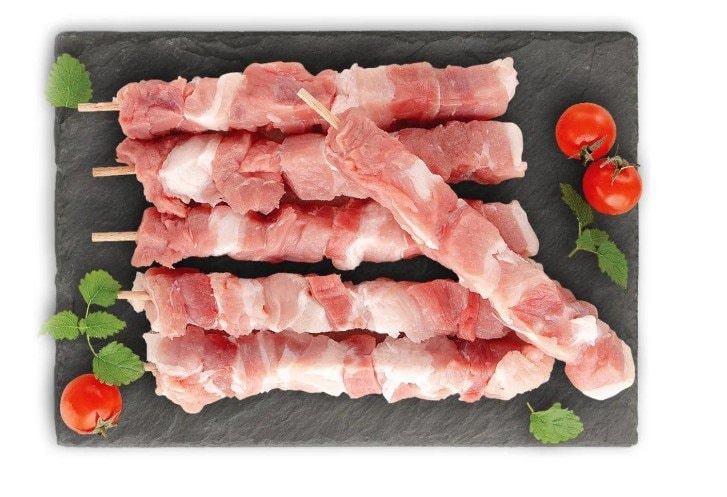 Svježi ražnjići 530 g