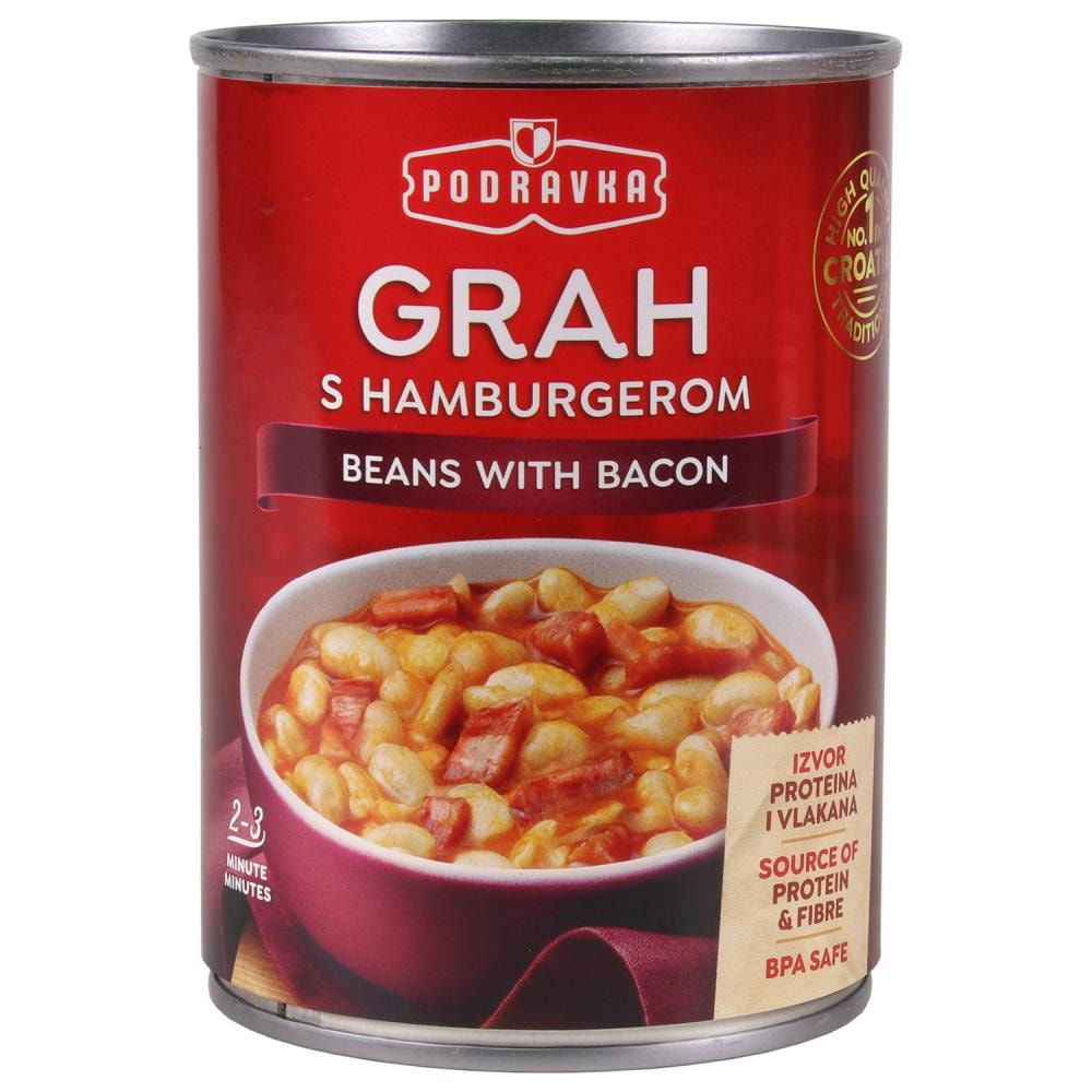 Grah s hamburgerom 400 g