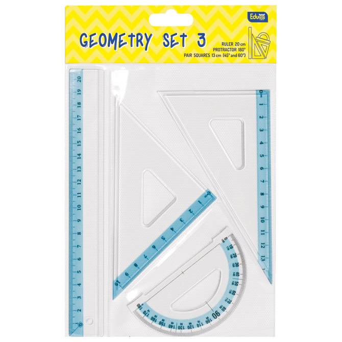 Geometrijski set 4 komada