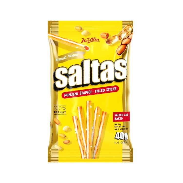 Saltas kikiriki 40 g