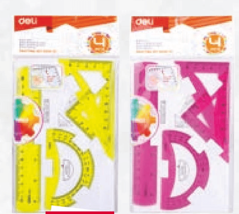 Geometrijski pribor 1 set